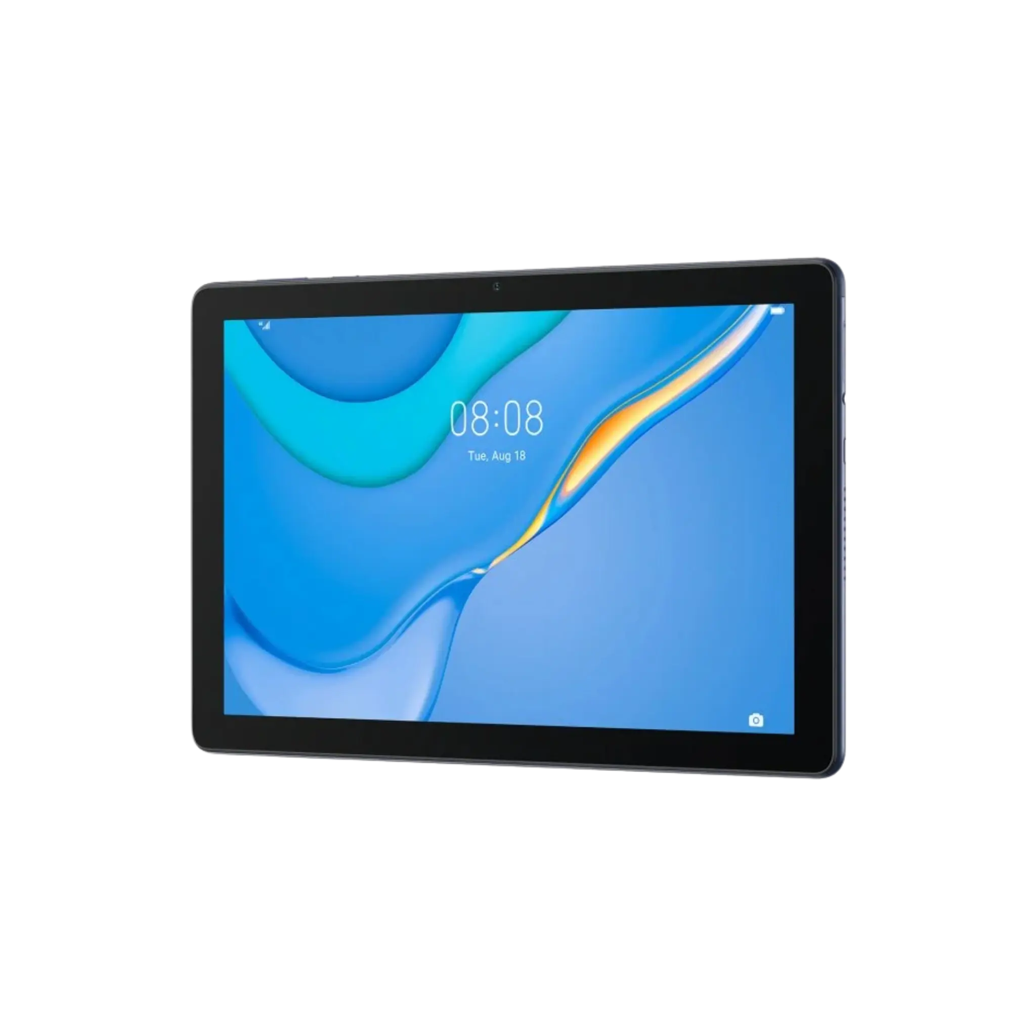 Vue inclinée de la Huawei MatePad T10 réparée à Lyon par iTelier, remplacement rapide et professionnel d’écran ou connecteurs